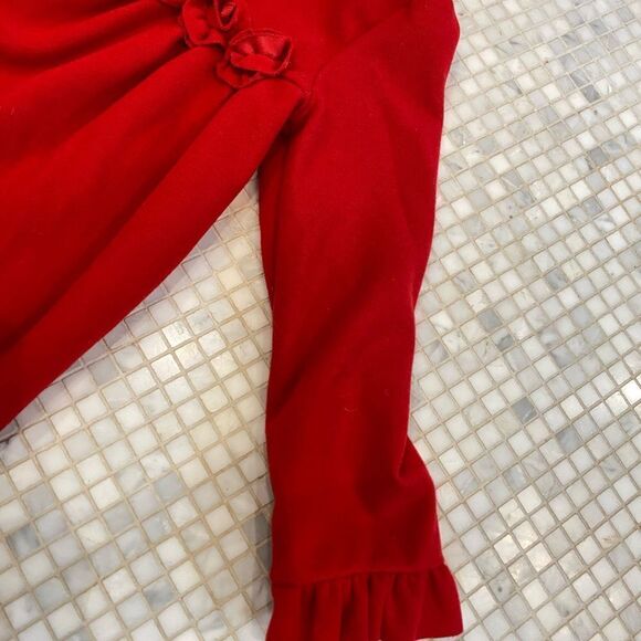 Joe Elle Formal Dressy Red Coat - Picture 5 of 9